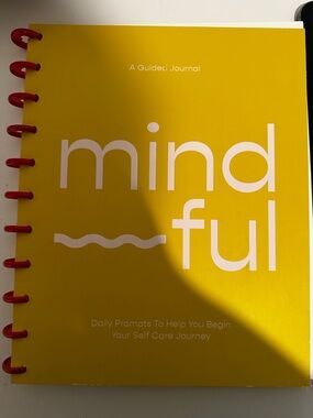 Mindful Daily Guided Journal - Yellow
